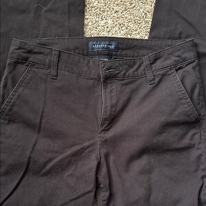 Aeropostale black, long Trousers
